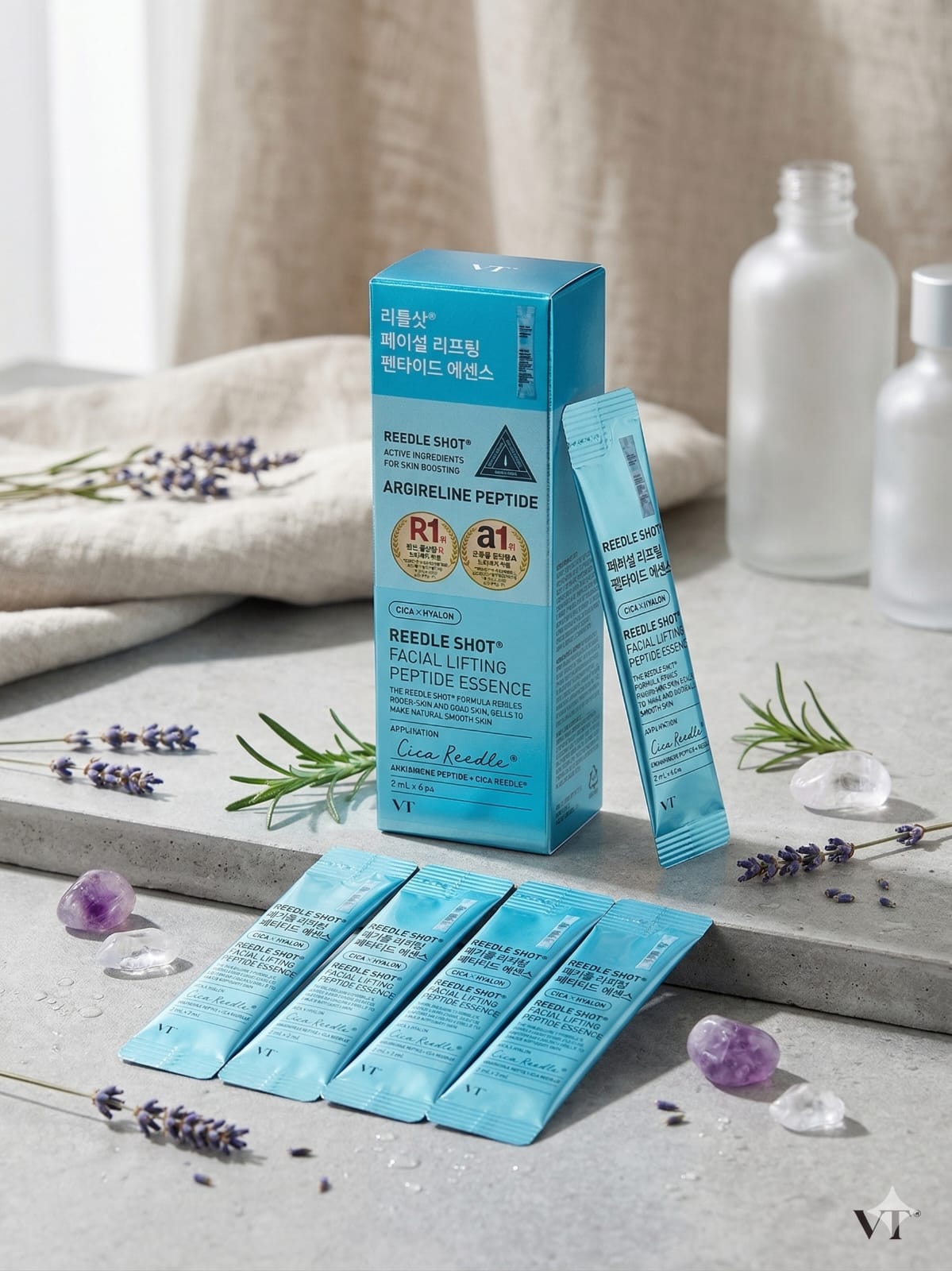 VT Reedle Shot Facial Lifting Peptide Essence Set - Image 4