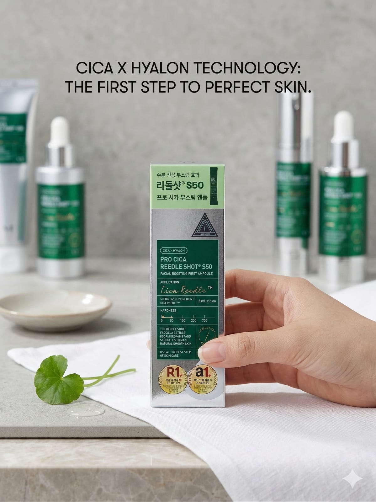 VT Reedle Shot Facial Lifting Peptide Essence Set - Image 3