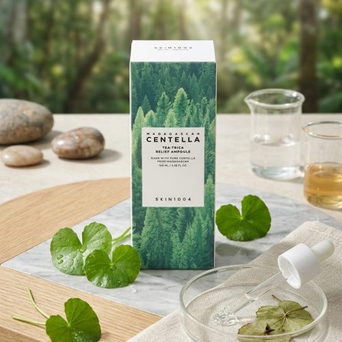 SKIN1004 Madagascar Centella Tea-Trica Relief Ampoule 100ml Acne Soothing & Oil Control Treatment Ampoule